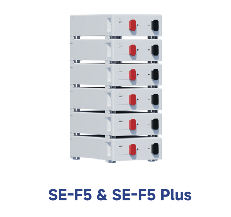Литий-железо-фосфатный аккумулятор Deye SE-F5 Plus-L 5.12 кВт·ч (51.2В, 10 лет гарантии) — изображение 2